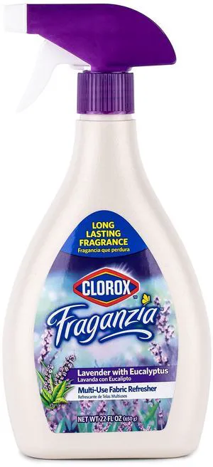 Clorox Fraganzia Fabric Refresher Spray Lavender Eucalyptus 22 Fl Oz Clorox Fraganzia Fabric Refresher Spray Lavender Eucalyptus 22 Fl Oz