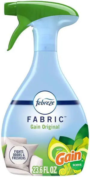 Febreze Fabric Spray Air Freshener Gain Original Scent, Odor-Fighting, Multi-Use, 23.6Fl Oz Febreze Fabric Spray Air Freshener Gain Original Scent, Odor-Fighting, Multi-Use, 23.6Fl Oz