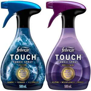 Febreze Touch Fabric Spray 16.9oz 2ct Ocean and Mountain Scent Multicolor Febreze Touch Fabric Spray 16.9oz 2ct Ocean and Mountain Scent Multicolor