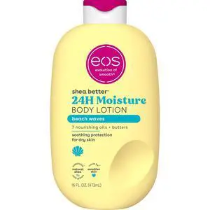 Eos Shea Better 24H Moisture Body Lotion, Beach Waves, 16 fl oz Eos Shea Better 24H Moisture Body Lotion, Beach Waves, 16 fl oz