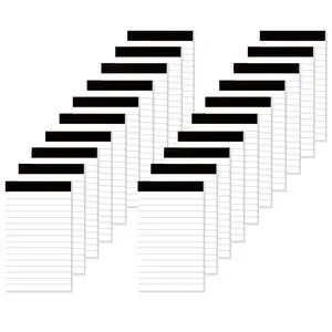 Nichela 20 Pack Small Notepad 3 x 5 Inch Lined Paper, 30 Sheets Each, Desk Notepads for Office Writing Nichela 20 Pack Small Notepad 3 x 5 Inch Lined Paper, 30 Sheets Each, Desk Notepads for Office Writing