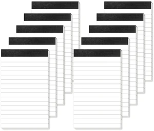 10 Pack 3x5 Lined Writing Pads Small Note Pads 10 Pack 3x5 Lined Writing Pads Small Note Pads