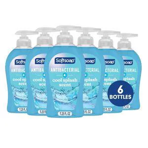 Softsoap Antibacterial Hand Soap Cool Splash Scent 11.25 fl oz 6 Pack Softsoap Antibacterial Hand Soap Cool Splash Scent 11.25 fl oz 6 Pack