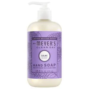 Mrs. Meyer's Clean Day Hand Soap, Lilac Scent, 12.5 Fl Oz Bottle Mrs. Meyer's Clean Day Hand Soap, Lilac Scent, 12.5 Fl Oz Bottle