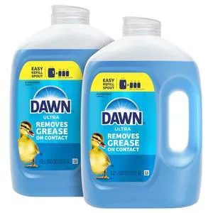 Dawn Ultra Original Dish Soap Refill Jug, Blue, 51.5oz (Pack of 2) Dawn Ultra Original Dish Soap Refill Jug, Blue, 51.5oz (Pack of 2)