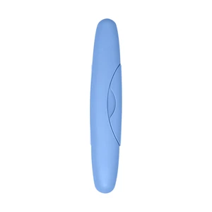 RADIUS Toothbrush Travel Case for Standard Brush, BPA-Free Recycled Plastic, Portable for Bathroom, School, Home, Camping (Light Blue, 8.25H - 1.38W - 1.75L (in)) RADIUS Toothbrush Travel Case for Standard Brush, BPA-Free Recycled Plastic, Portable for Bathroom, School, Home, Camping (Light Blue, 8.25H - 1.38W - 1.75L (in))