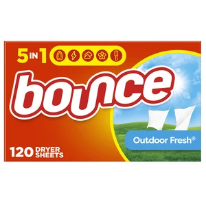 Bounce Fabric Softener Sheets, Outdoor Fresh Scent, 120 Count Bounce Fabric Softener Sheets, Outdoor Fresh Scent, 120 Count