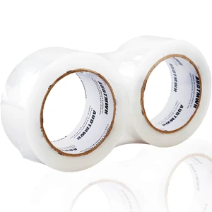 AUDTMWH Packing Tape Refills, Clear, 1.88" x 60 yds, 2 Rolls AUDTMWH Packing Tape Refills, Clear, 1.88" x 60 yds, 2 Rolls