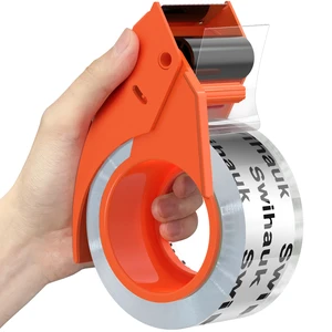 Swihauk 1.88 in x 66.6 YDs Heavy Duty Packing Tape with Dispenser, Strong & Durable Shipping Tape, Packaging Tape, Clear Package Tape for Shipping Moving Storage and Mailing, 1 Roll + 1 Dispenser Swihauk 1.88 in x 66.6 YDs Heavy Duty Packing Tape with Dispenser, Strong & Durable Shipping Tape, Packaging Tape, Clear Package Tape for Shipping Moving Storage and Mailing, 1 Roll + 1 Dispenser
