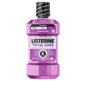 Listerine Total Care Anticavity Mouthwash Intense Mint 8.5 fl oz / 250 mL Listerine Total Care Anticavity Mouthwash Intense Mint 8.5 fl oz / 250 mL
