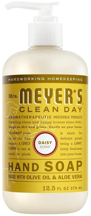 Mrs. Meyer's Clean Day Hand Soap, Daisy Scent, 12.5 Fl Oz Mrs. Meyer's Clean Day Hand Soap, Daisy Scent, 12.5 Fl Oz