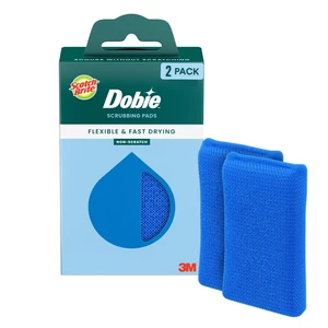 Scotch-Brite Blooms Dobie Scrubbing Pad, 2 Pack Scotch-Brite Blooms Dobie Scrubbing Pad, 2 Pack