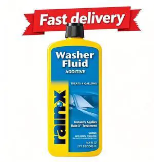 Rain-X Washer Fluid Additive 16.9 oz Bottle for Enhanced Cleaning Rain-X Washer Fluid Additive 16.9 oz Bottle for Enhanced Cleaning