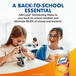 Lysol Disinfecting Wipes, All Purpose Cleaner, Multi Surface Antibacterial Cleaning Wipes, Cleaning Supplies, Lemon + Mango & Hibiscus + Crisp Linen Scent, 80 Count Each (Pack of 4) Lysol Disinfecting Wipes, All Purpose Cleaner, Multi Surface Antibacterial Cleaning Wipes, Cleaning Supplies, Lemon + Mango & Hibiscus + Crisp Linen Scent, 80 Count Each (Pack of 4)