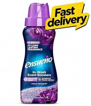 Ensueño In Wash Laundry Scented Booster Beads for Washer Violet Bouquet Scent, 14 oz Ensueño In Wash Laundry Scented Booster Beads for Washer Violet Bouquet Scent, 14 oz