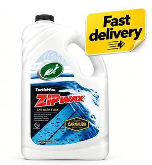 Turtle Wax 53870 Zip Wax Quick and Easy Car Wash and Wax, 100 oz Turtle Wax 53870 Zip Wax Quick and Easy Car Wash and Wax, 100 oz