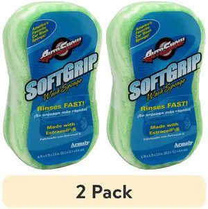 (2 pack) AutoShow Estracell-S Exterior Wash Sponge Assorted Colors (2 pack) AutoShow Estracell-S Exterior Wash Sponge Assorted Colors