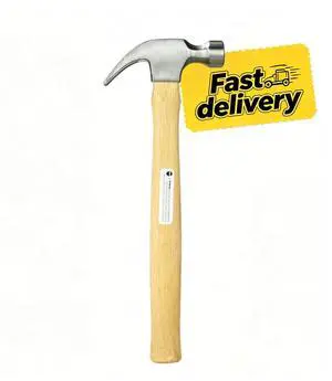 Hyper Tough 7oz Wood Handle Claw Hammer with Smooth Face Hyper Tough 7oz Wood Handle Claw Hammer with Smooth Face