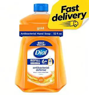 Dial Antibacterial Defense Gold Liquid Hand Soap Refill, 52 fl oz Dial Antibacterial Defense Gold Liquid Hand Soap Refill, 52 fl oz