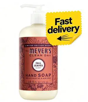 Mrs. Meyers Clean Day Hand Soap, Fall Leaves Scent, 12.5 Fl Oz Mrs. Meyers Clean Day Hand Soap, Fall Leaves Scent, 12.5 Fl Oz