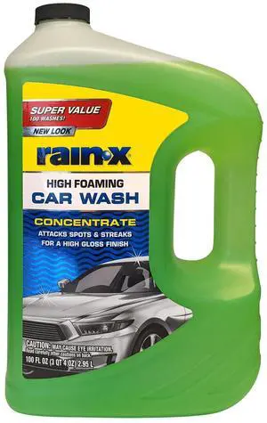 Rain-x Foaming Car Wash Concentrate 100oz - 62091 Rain-x Foaming Car Wash Concentrate 100oz - 62091