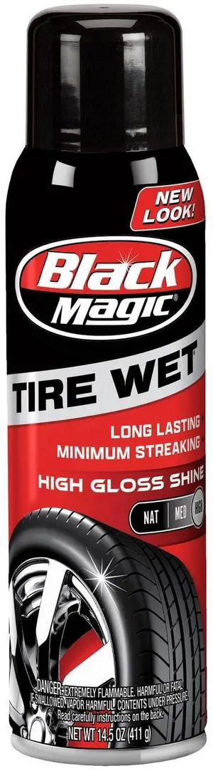 Black Magic Tire Wet Spray 14.5 oz. Tire Shine - BC23220W Black Magic Tire Wet Spray 14.5 oz. Tire Shine - BC23220W