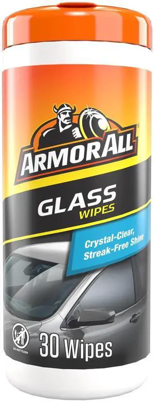 Armor All Automotive Ammonia Free Glass Cleaner Wipes, 30 Count Armor All Automotive Ammonia Free Glass Cleaner Wipes, 30 Count