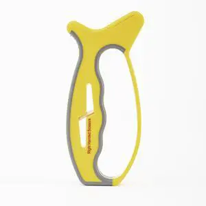 Smiths 50170 JIFFY V-Sharp Knife & Scissors Sharpener | Yellow & Grey Smiths 50170 JIFFY V-Sharp Knife & Scissors Sharpener | Yellow & Grey