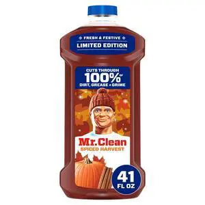 Mr. Clean All Purpose Cleaner, Floor Cleaner, Mop Soap, Cleaning Liquid, Spiced Harvest, Pumpkin, 41 fl oz Mr. Clean All Purpose Cleaner, Floor Cleaner, Mop Soap, Cleaning Liquid, Spiced Harvest, Pumpkin, 41 fl oz