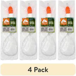 (4 pack) Ozark Trail 12.5 in Floating Dip Net with Lightweight Handle for Fishing and Outdoor Use (4 pack) Ozark Trail 12.5 in Floating Dip Net with Lightweight Handle for Fishing and Outdoor Use
