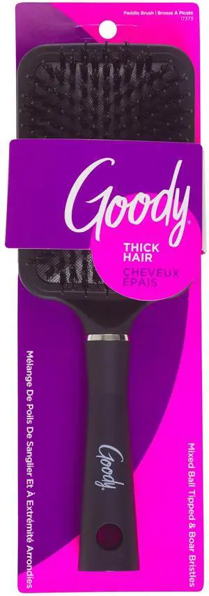 Goody Detangle It Hair Paddle Brush, Custom Style for Thick Hair, Large, 1 Ct Goody Detangle It Hair Paddle Brush, Custom Style for Thick Hair, Large, 1 Ct