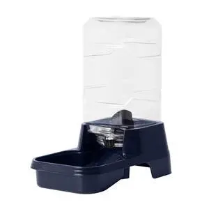 Vibrant Life 2 lb Gravity Feeder for Extra Small Pets, Navy Vibrant Life 2 lb Gravity Feeder for Extra Small Pets, Navy