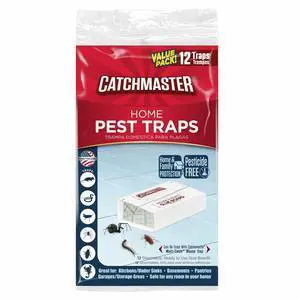 Catchmaster Value Pack Solid Home Pest Traps 12 Count Catchmaster Value Pack Solid Home Pest Traps 12 Count