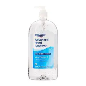 Equate Advanced Hand Sanitizer with Vitamin E, 32 fl oz Equate Advanced Hand Sanitizer with Vitamin E, 32 fl oz