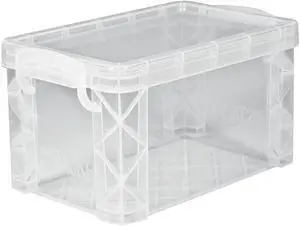 Super Stacker Storage Box-3.6"X4"X6.5" Assorted Colors Super Stacker Storage Box-3.6"X4"X6.5" Assorted Colors