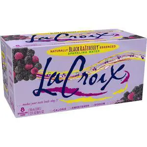 LaCroix Black Razzberry Sparkling Water 8pk/12 fl oz Cans, 8 Pack (Quantity) LaCroix Black Razzberry Sparkling Water 8pk/12 fl oz Cans, 8 Pack (Quantity)