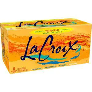LaCroix Tangerine Sparkling Water, 12 Fl. Oz., 8 Count LaCroix Tangerine Sparkling Water, 12 Fl. Oz., 8 Count