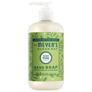 MRS. MEYER'S CLEAN DAY Hand Soap, Iowa Pine Scent, 12.5 Fl Oz Bottle MRS. MEYER'S CLEAN DAY Hand Soap, Iowa Pine Scent, 12.5 Fl Oz Bottle
