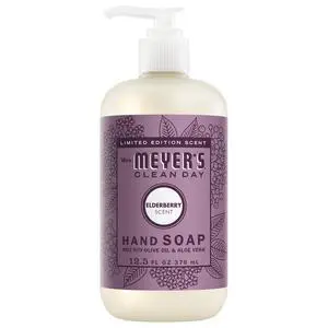 Mrs. MEYER'S CLEAN DAY Hand Soap, Elderberry Scent, 12.5 Fl Oz Bottle Mrs. MEYER'S CLEAN DAY Hand Soap, Elderberry Scent, 12.5 Fl Oz Bottle