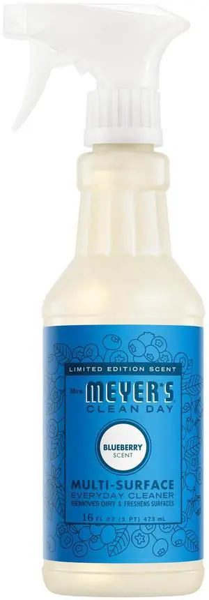 MRS. MEYER'S CLEAN DAY Multi-Surface Cleaner, Blueberry, 16 fl oz MRS. MEYER'S CLEAN DAY Multi-Surface Cleaner, Blueberry, 16 fl oz