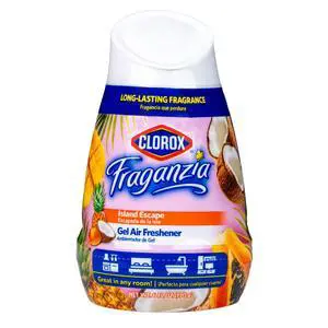 Clorox Fraganzia Gel Air Freshener Cone, Hawaiian Escape, 6 Oz Clorox Fraganzia Gel Air Freshener Cone, Hawaiian Escape, 6 Oz