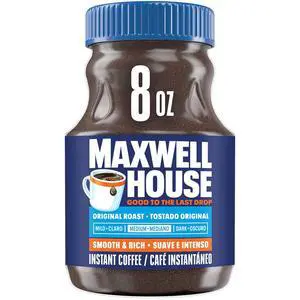 Maxwell House Instant Coffee, Original Roast, 8 oz Jar Maxwell House Instant Coffee, Original Roast, 8 oz Jar