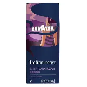 Lavazza Italian Roast Ground Coffee 12oz Bag, Extra Dark Roast (Pack of 1) - Package May Vary Lavazza Italian Roast Ground Coffee 12oz Bag, Extra Dark Roast (Pack of 1) - Package May Vary