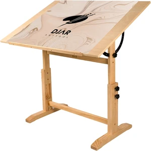 42x30 Adjustable Wooden Drafting Table & Art Drawing Desk, Natural | Large Tilting Desktop for Painting, Sketching & Writing, Sturdy Workspace for Professional Artists and Designers 42x30 Adjustable Wooden Drafting Table & Art Drawing Desk, Natural | Large Tilting Desktop for Painting, Sketching & Writing, Sturdy Workspace for Professional Artists and Designers