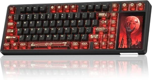 Aula L99 Wireless Mechanical Gaming Creamy Keyboard with Smart Touch Screen Aula L99 Wireless Mechanical Gaming Creamy Keyboard with Smart Touch Screen