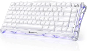 GravaStar Mercury K1 75% Wireless Mechanical Gaming Keyboard RGB Backlit GravaStar Mercury K1 75% Wireless Mechanical Gaming Keyboard RGB Backlit
