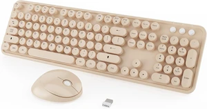 KOOTOP Cute Colorful Wireless Keyboard and Mouse Combo KOOTOP Cute Colorful Wireless Keyboard and Mouse Combo