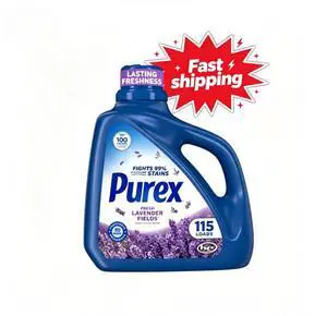 Purex Fresh Lavender Fields Liquid Detergent, 150 fl oz, 115 loads Purex Fresh Lavender Fields Liquid Detergent, 150 fl oz, 115 loads