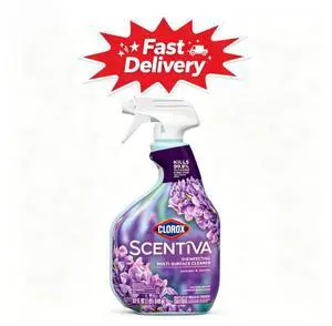 Clorox Scentiva Disinfecting Multi-Surface Cleaner Spray, Lavender & Jasmine, 32 fl oz Clorox Scentiva Disinfecting Multi-Surface Cleaner Spray, Lavender & Jasmine, 32 fl oz
