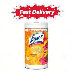Lysol Disinfecting Wipes, All Purpose Cleaner, Multi Surface Antibacterial Cleaning Wipes, Cleaning Supplies, Mango & Hibiscus Scent, 80 Count Lysol Disinfecting Wipes, All Purpose Cleaner, Multi Surface Antibacterial Cleaning Wipes, Cleaning Supplies, Mango & Hibiscus Scent, 80 Count